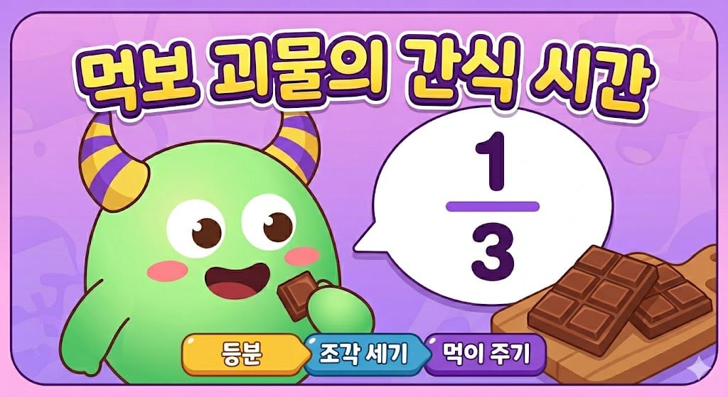 먹보 괴물의 간식 시간